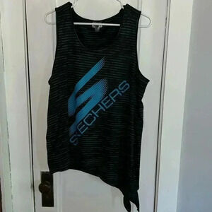 Skechers Women’s Sleeveless Printed Tank Top A929